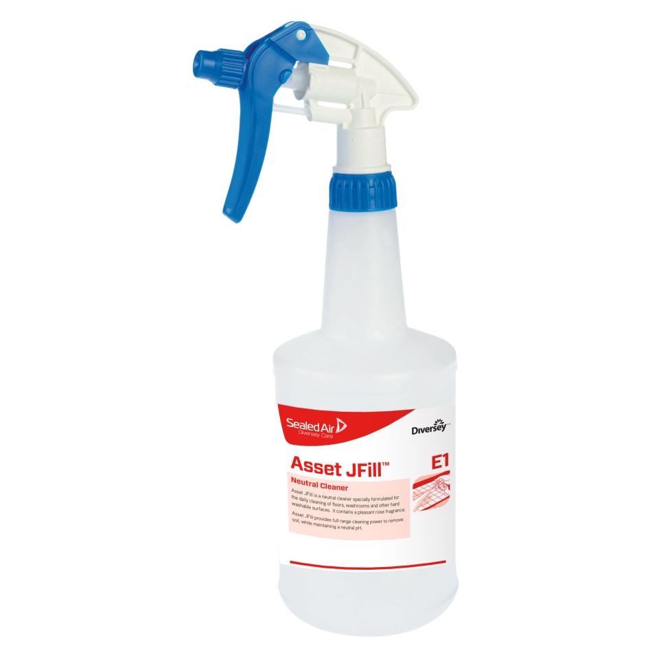 DIVERSEY BOTTLE KIT - SPRAY - SUMA FINAL STEP J-FLEX