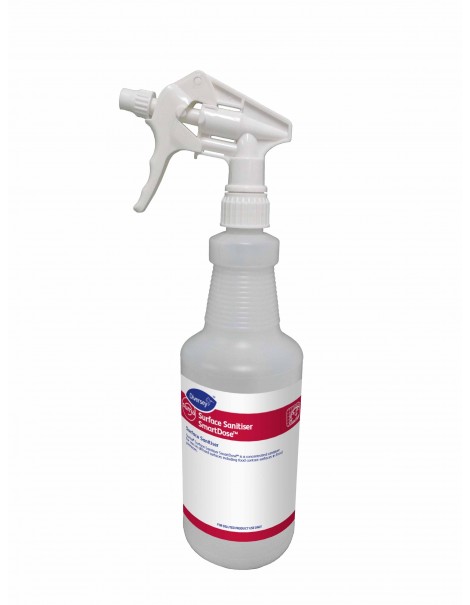 DIVERSEY BOTTLE KIT - SPRAY - SUMA SURFACE SANITISER 1LT