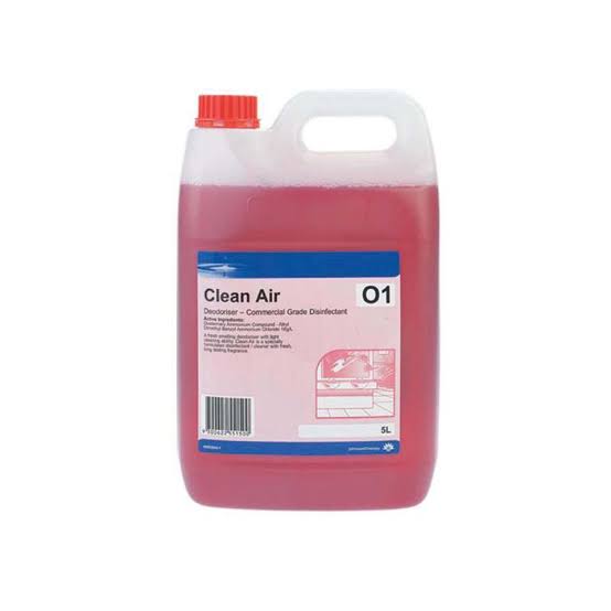 CLEAN AIR COMMERCIAL GRADE DISINFECTANT AND DEODORISER 5L