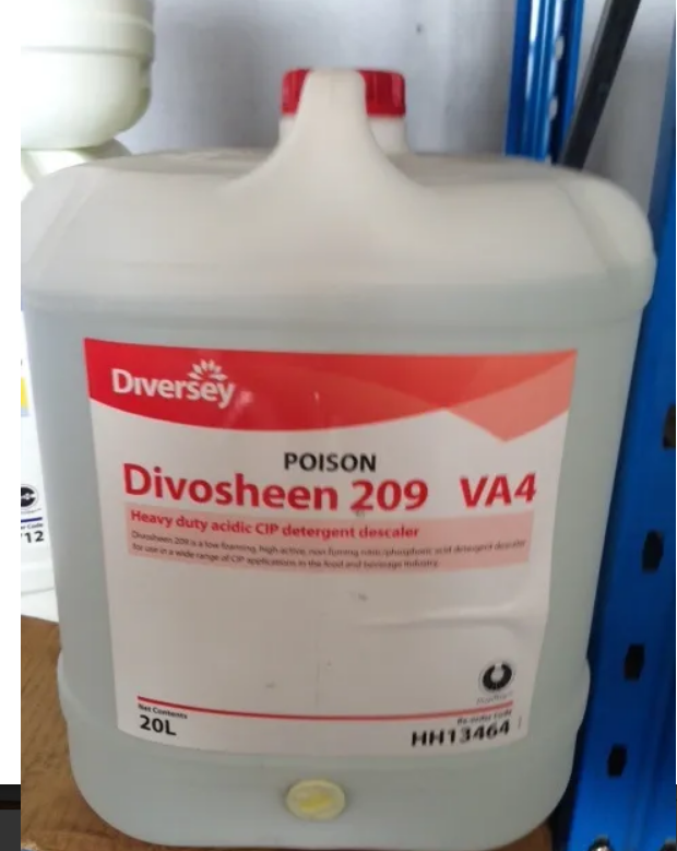 DIVERSEY - DIVOSHEEN ACIDIC 20L