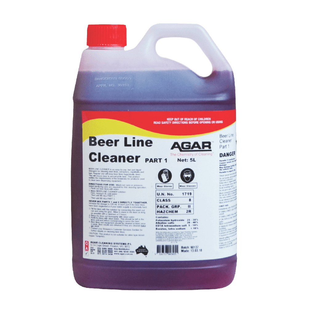 AGAR-BEER LINE CLEANER (4X5L)