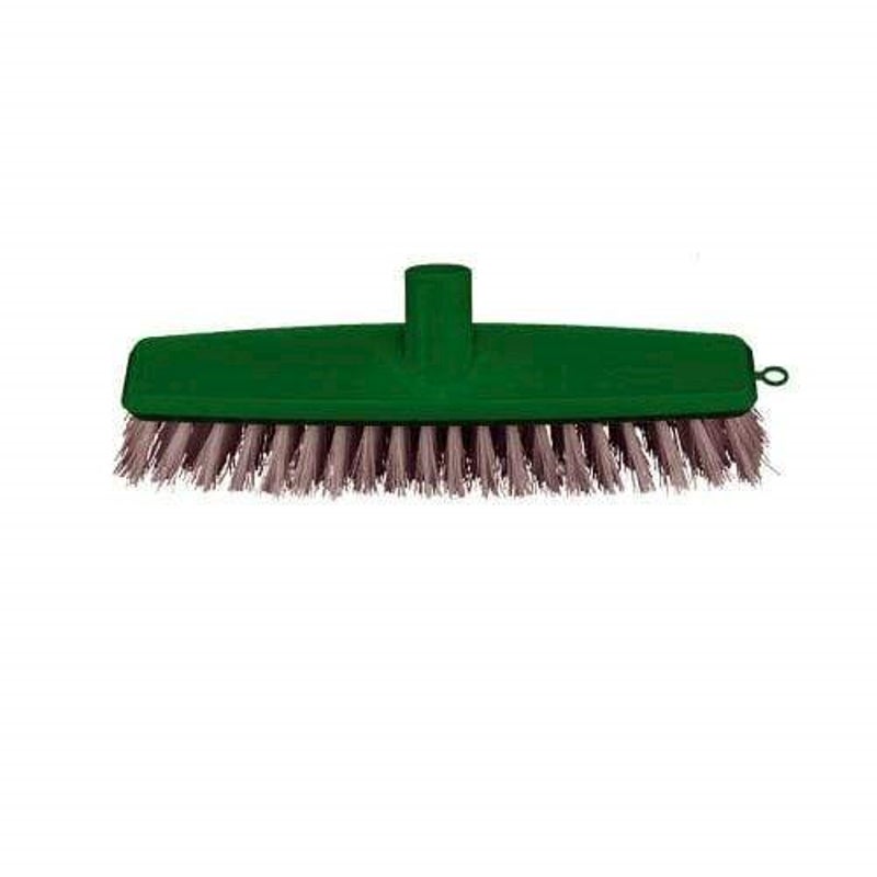 OATES-B-12426HG FLOOR SCRUB &amp; HDLE GREEN