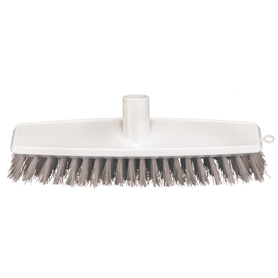 OATES-B-12426HW FLOOR SCRUB &amp; HANDLE WHITE