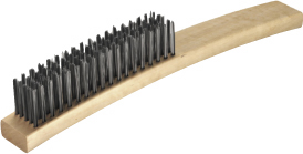 OATES-B-14007 MEDIUM STIFF WIRE BRUSH 5 ROW