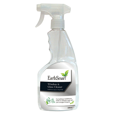 EARTHSMART WINDOW CLEANER BOTTLE 500ML