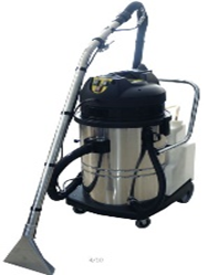 60L CARPET CLEANER (STAINLESS BODY, 2MOTORS, 2110W) AMETEK MOTOR