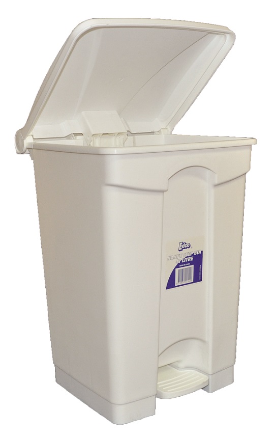 EDCO HANDY STEP 47L BIN WITH PEDAL (ASSEMBLED)