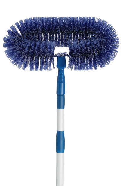 EDCO FAN BRUSH WITH TELESCOPIC HANDLE