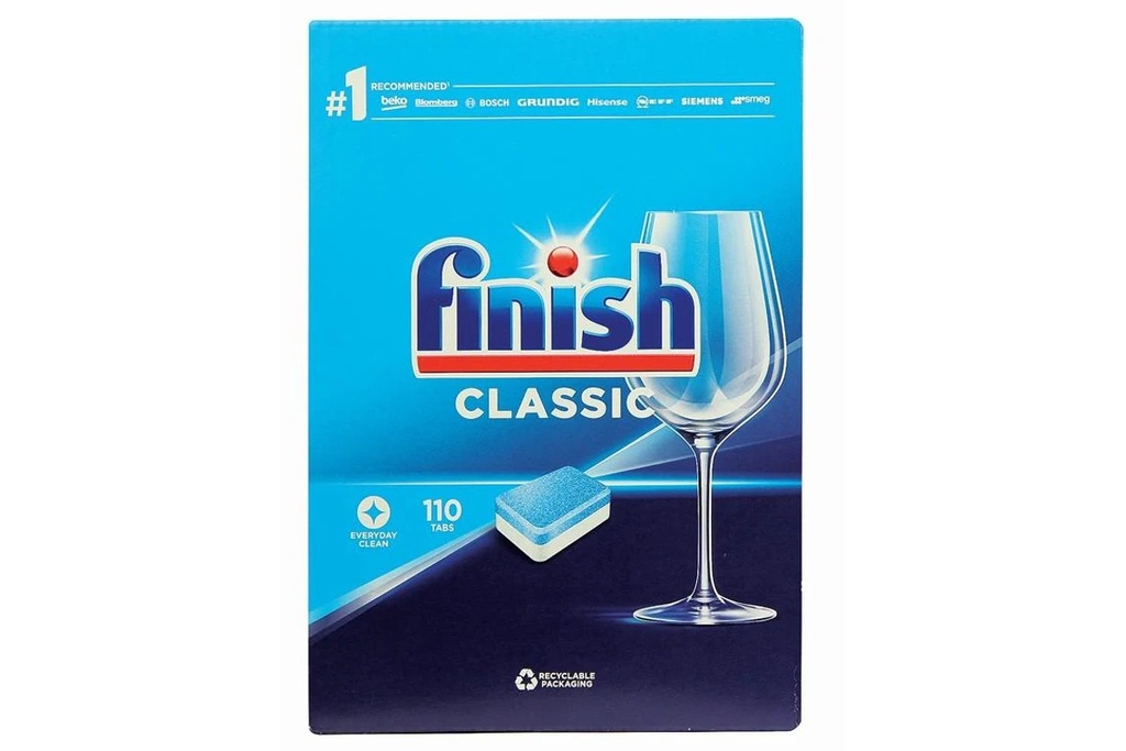 FINISH CLASSIC DISHWASHER TABLETS 110PK