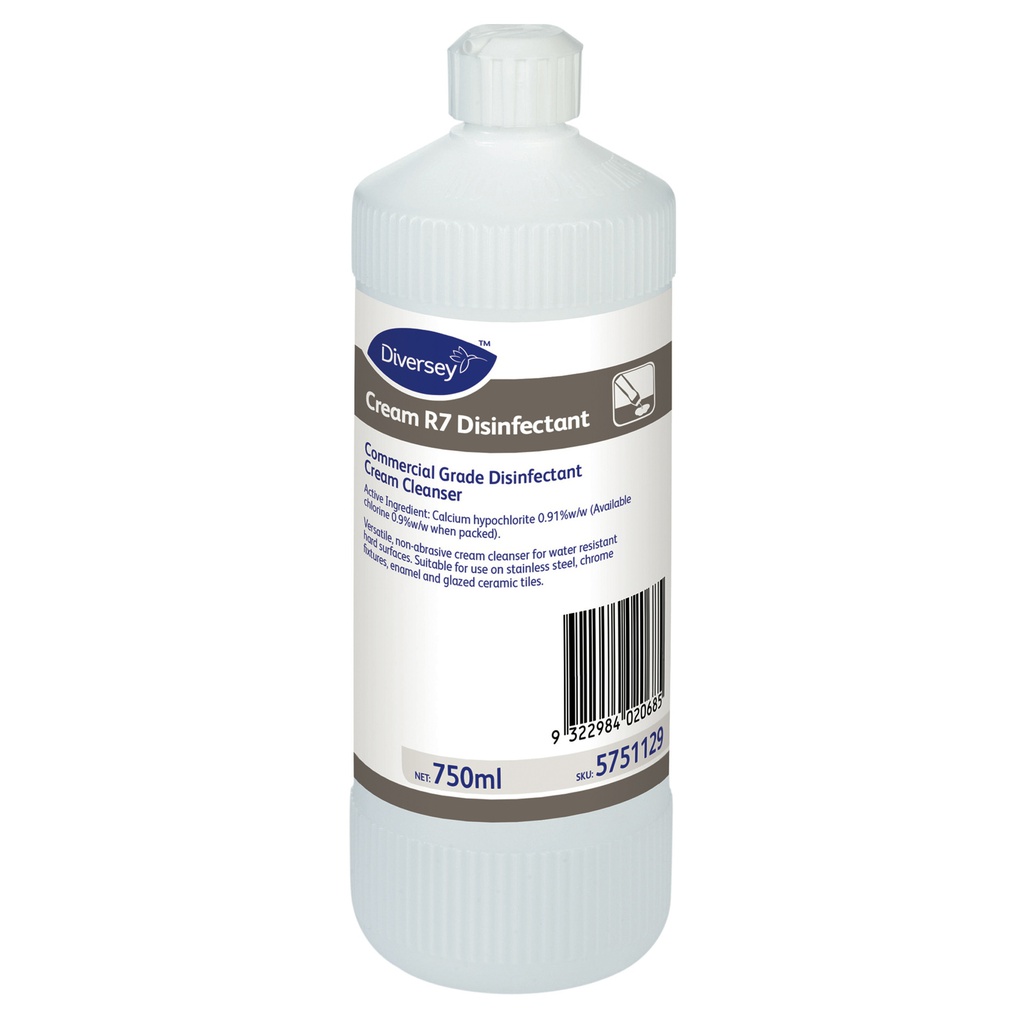 DIVERSEY-CREAM R7 DISINFECTANT 750ML