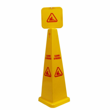 Wet Floor Sign - Triangle Cone (Short)