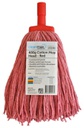 [141048] CLEANMAX CONTRACTOR 400G COTTON MOP HEAD (RED)