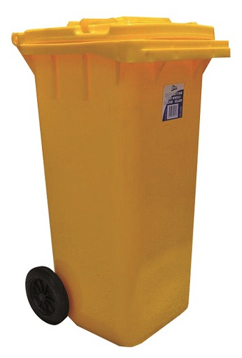 EDCO HEAVY DUTY BIN WITH WHEELS 120L