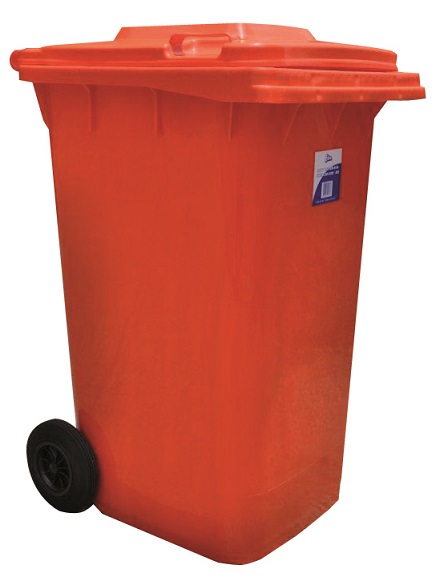 HEAVY DUTY BIN WITH WHEELS 240L