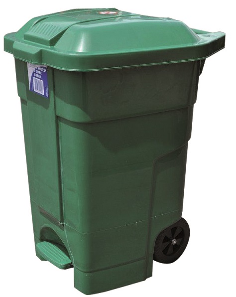 EDCO HEAVY DUTY BIN WITH WHEELS 70L