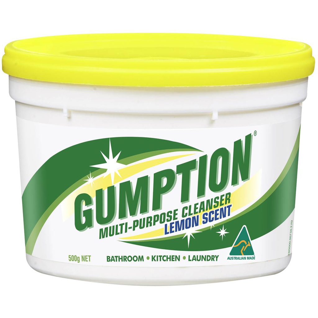 GUMPTION MULTI-PURPOSE CLEANSER LEMON SCENT 500GM