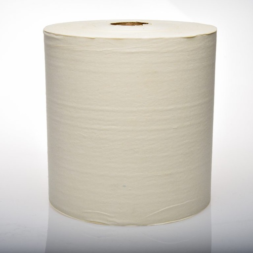 STELLA COMMERCIAL 1PLY 300M RECYCLED AUTOCUT ROLL TOWEL - 4 ROLLS/CTN