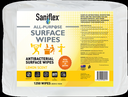 [SWB1250] SANIFLEX - ALL PURPOSE ANTIBACTERIAL SURFACE WIPES 1250 BAG FOR WORKOUT AND WORKPLACE