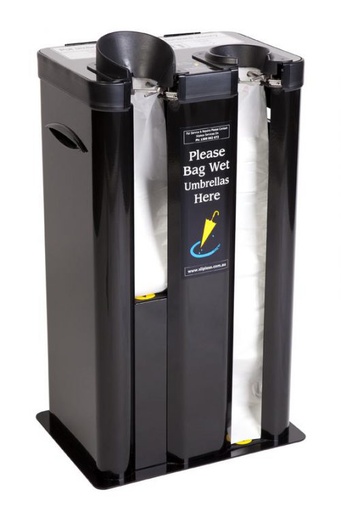 WET UMBRELLA BAGGING MACHINE POWDER COATED - BLACK &amp; CHARCOAL