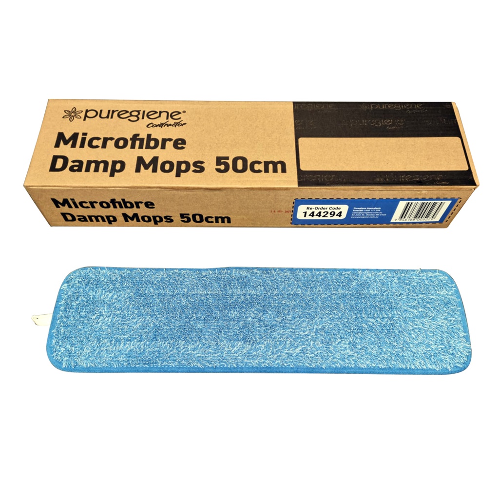 PUREGIENE MICROFIBRE DAMP MOP BLU 50CM