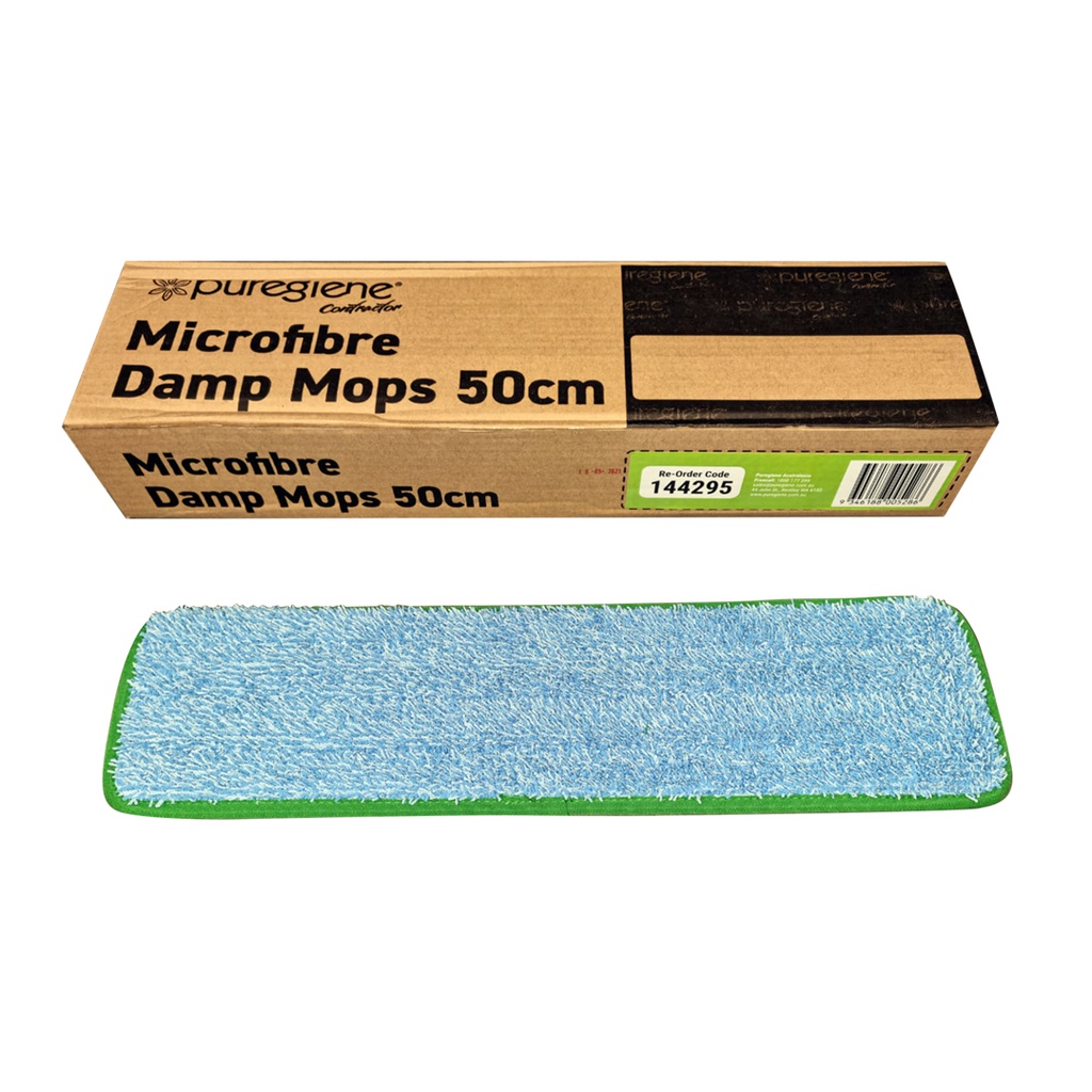 PUREGIENE MICROFIBRE DAMP MOP GRE 50CM