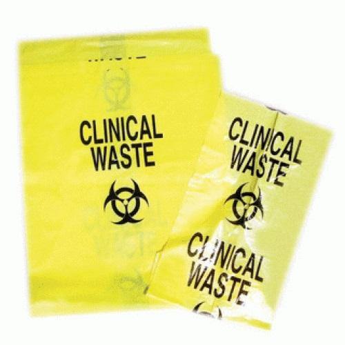 AUSTAR BIOHAZARD CLINICAL WASTE BAGS 700X1000MM YELLOW 72 LITRE CARTON 250