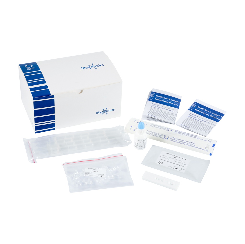 MEDOMICS SARS-COV-2 ANTIGEN TEST KIT (LFIA) 20 TEST (PROFESSIONAL)