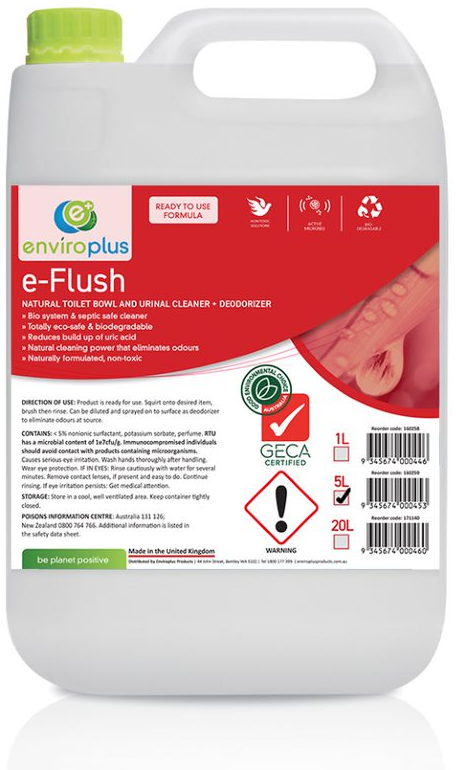 E-FLUSH TOILET AND URINAL CLEANER 5L