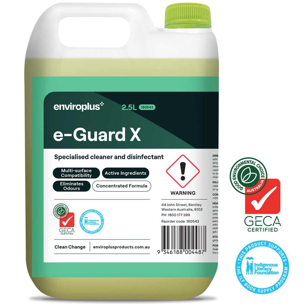 ENVIROPLUS CONCENTRATED DISINFECTANT CLEANER E-GUARD X E3 2.5L