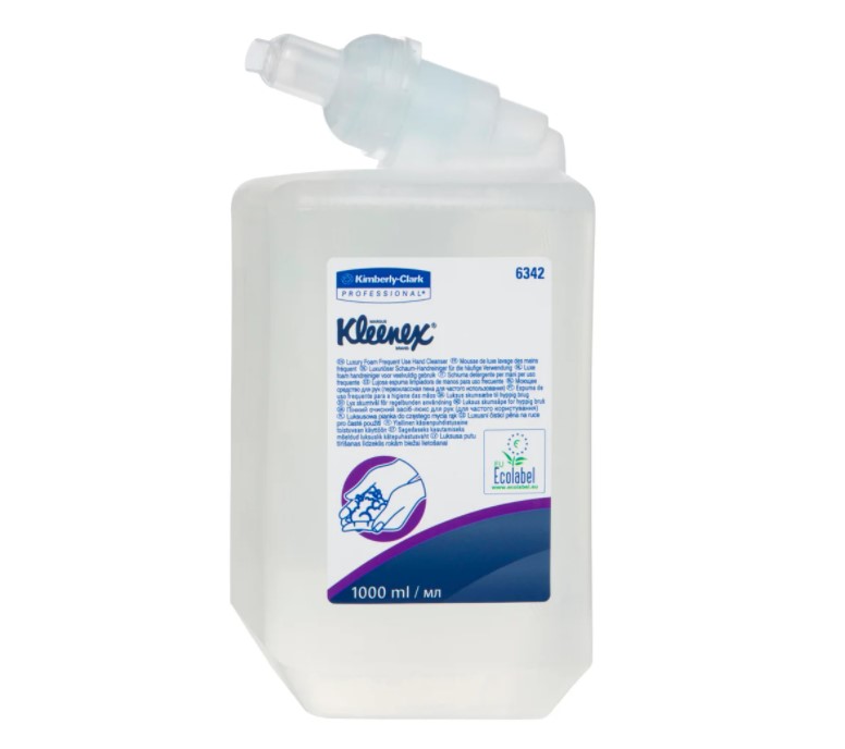 KLEENEX LUXURY FOAM FREQUENT USE HAND SOAP WASH
