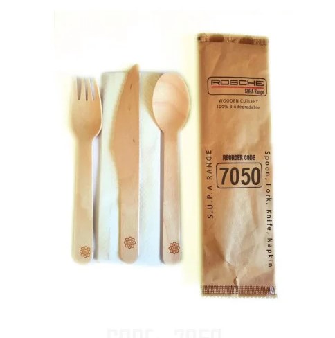 BAMBOO WOODEN CUTLERY