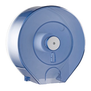 [D512SPW] SINGLE JUMBO TOILET TISSUE DISPENSER WITH UNIVERSAL KEY (WHITE)