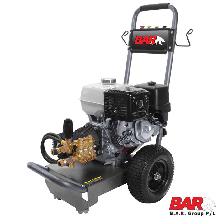 BAR-HONDA POWERED PRESSURE CLEANER 4000 PSI @ 15 L 13HP GX390 COMET ZWD4040G BUILT IN ITALY