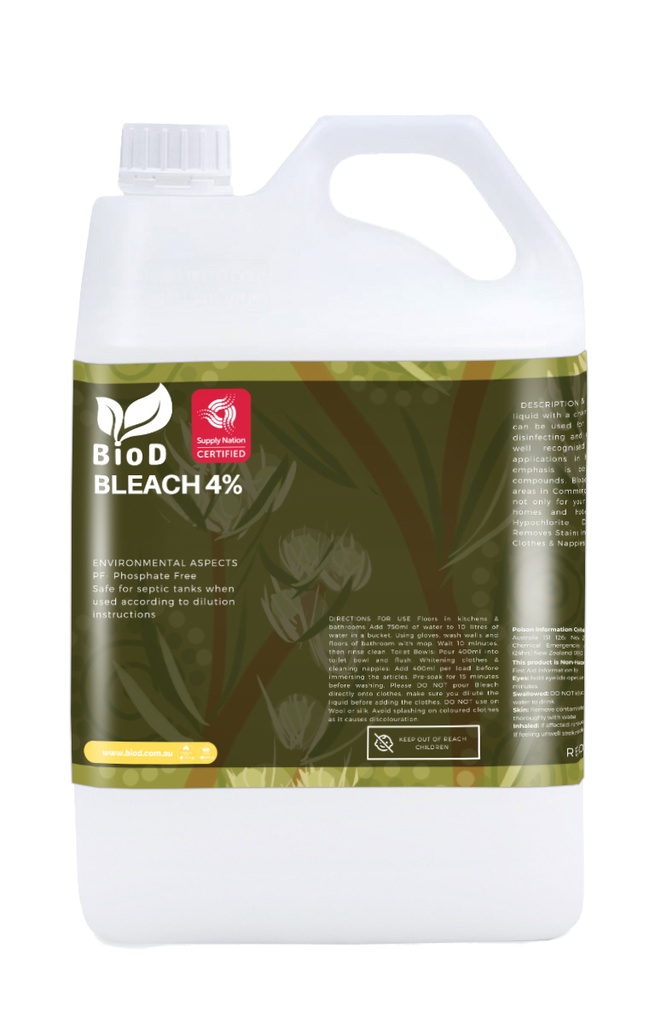 BIOD-BLEACH 4%-5L