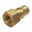 CLEANSTAR CARPET EXTRACTION CONNECTORS -BRASS CONNECTORS MALE 1/4”