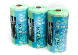[BB-DOG-9] CLEANSTAR - DOG POOP T-SHIRT BAGS 9 ROLLS/ CARTON
