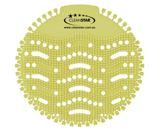 CLEANSTAR- BOX OF 250 URINAL SCREENS - LEMON FRAGRANCE