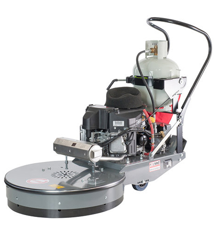 POLIVAC-  60CM GAS BURNISHER WITH 18HP KAWASAKI ENGINE