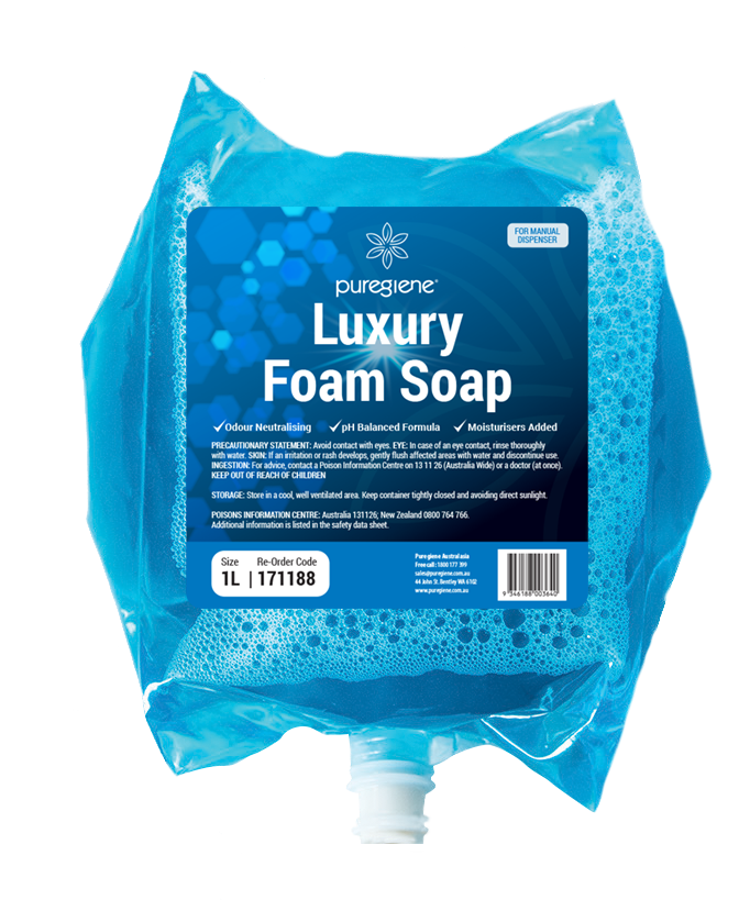 PUREGIENE® 1L LUXURY FOAM SOAP 1LX 6 UNIT