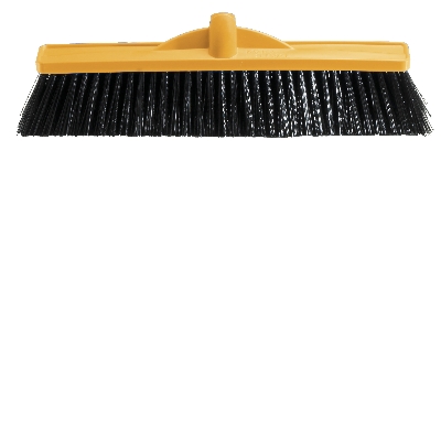 OATES - STIFF MEDUIM BROOM HEAD YELLOW 450MM