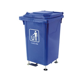 [B-001A] 60LT SQUARE DUSTBIN- WITH PEDAL