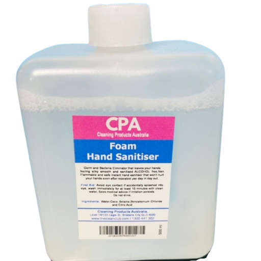 [CPA429] CPA FOAM HAND SANITISER  REFILL 550ML X 8