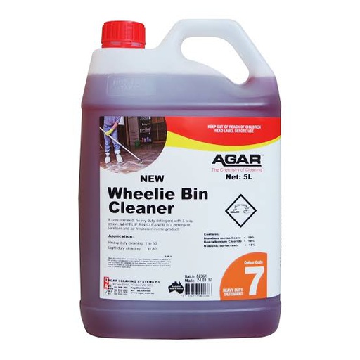 [WB5] AGAR - WHEELIE BIN CLEANER 5L