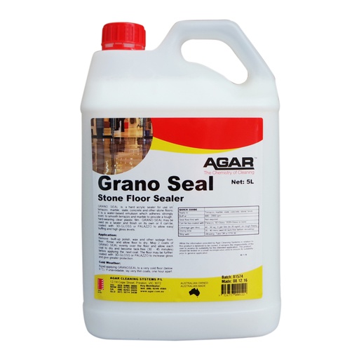 AGAR - GRANO SEAL STONE FLOOR SEALER 5L