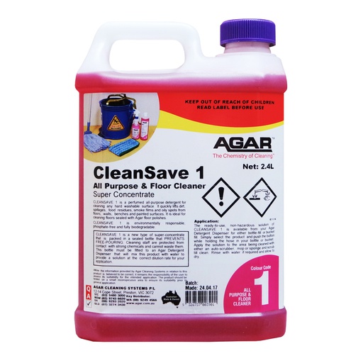 [CLN12] AGAR - CLEANSAVE 1 2.4L