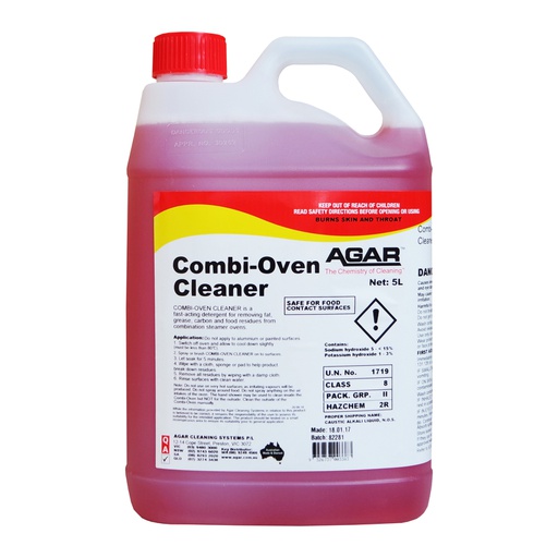 [COM5] AGAR - COMBI-OVEN CLEANER 5L