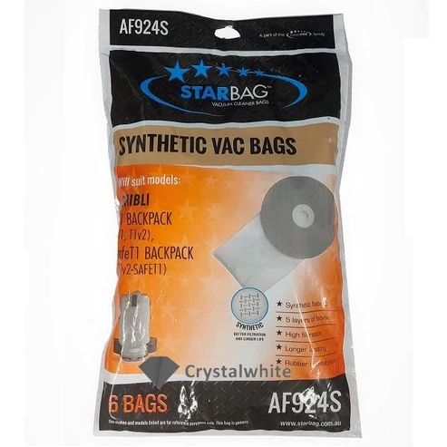 CLEANSTAR - 6PK VACUUM BAGS CLEANSTAR GHIBLI T1 SYNTH