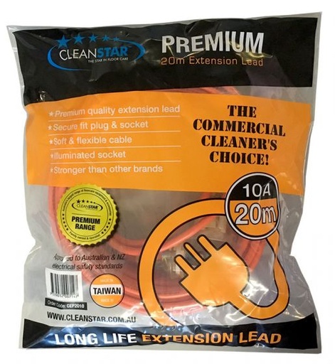 [CEP2010] CLEANSTAR - PREMIUM EXTENSION CABLE (20M 10AMP)