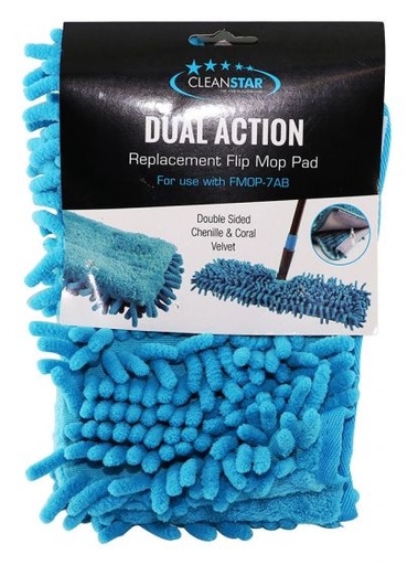 [FMOP-PADCV] CLEANSTAR - CLEANSTAR REPLACEMENT DUAL ACTION FLIP MOP PAD