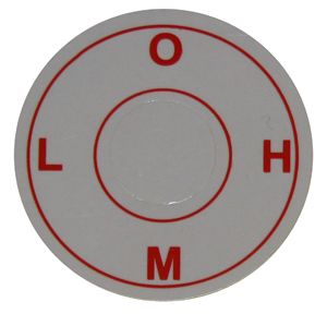 CLEANSTAR - CLEANSTAR HW-900 CARPET BLOWER SWITCH SHIFT MARK